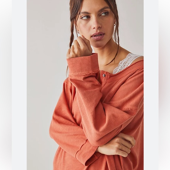 Free People Tops - Intimately Free People Organic Cotton Pull Over XS